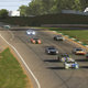 The field led by VVV DJT R rolls down the hill towards the green flag